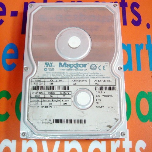 Maxtor hard drive 90510d3 5.1gb / 3.5inch